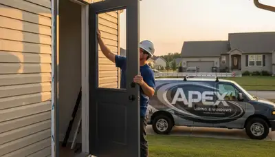Professional door installation in Fort Collins, CO by Next Level Exteriors for durable, weather-ready home entryways