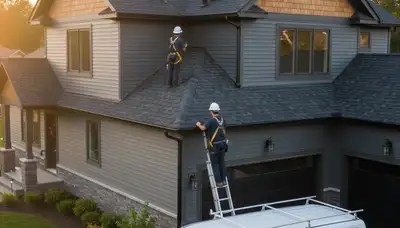 Roof inspection and vinyl siding repair in Fort Collins, CO by Next Level Exteriors professionals