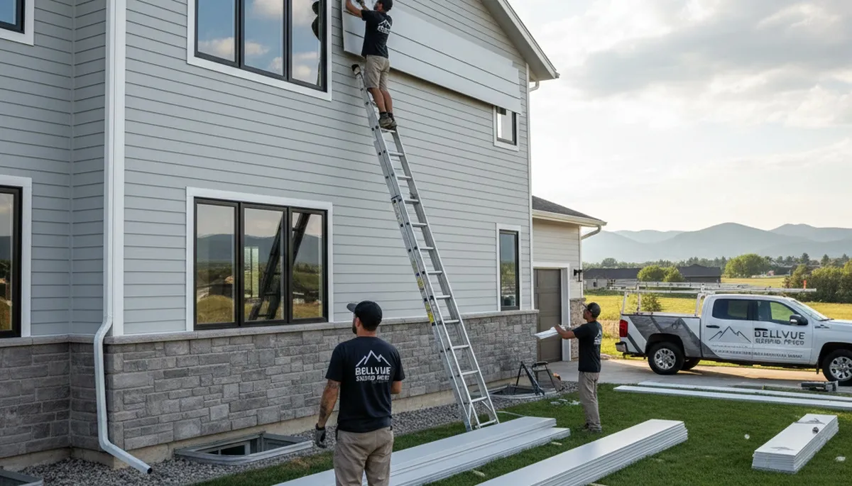Professional vinyl siding installation in Fort Collins CO by expert siding repair contractors