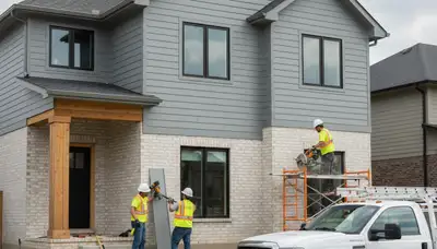 Professional vinyl siding installation on home exterior in Fort Collins, CO