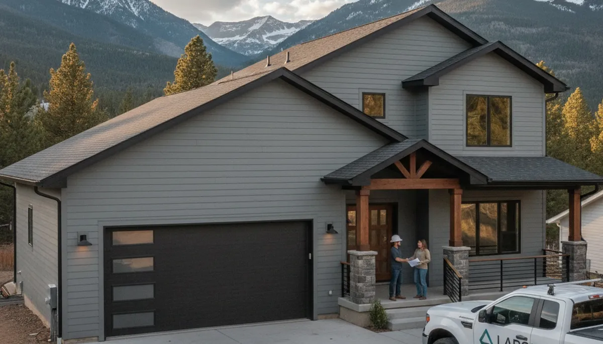 Professional vinyl siding installation on a Fort Collins CO home exterior
