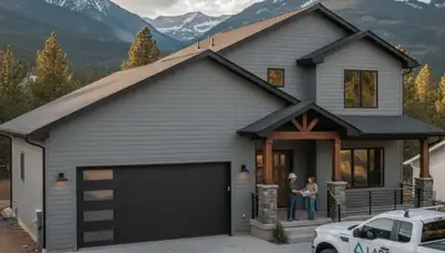 Professional vinyl siding installation on a Fort Collins CO home exterior