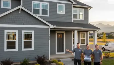 Professional vinyl siding installation on home exterior in Fort Collins, CO