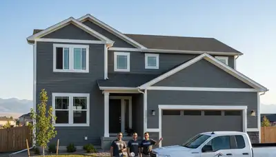 Professional vinyl siding installation on home exterior in Fort Collins, CO
