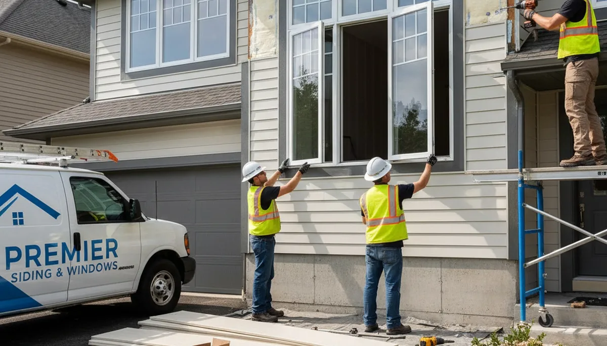 Professional window installation and vinyl siding repair in Fort Collins, CO home exterior